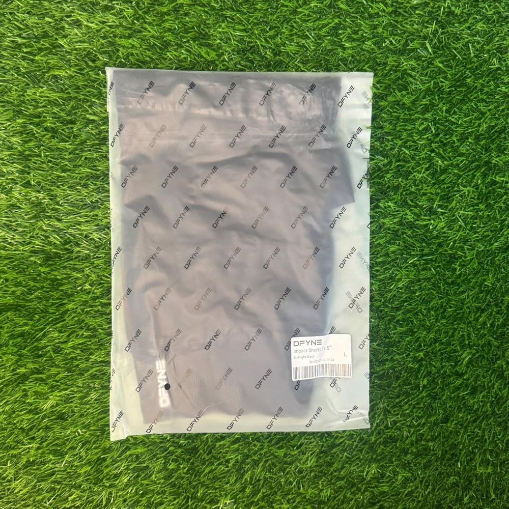 Dfyne impact shorts 4.5" midnight black large - Picture 4 of 5
